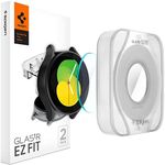 SPIGEN EZ Fit GLAS.tR Slim Screen Protector Designed for Samsung Galaxy Watch 5/4 (44mm) 9H Tempered Glass Screen Protector [2-Pack] - Clear