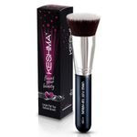 Large Flat Top Kabuki Foundation Brush By Keshima - Premium Makeup Brush for Liquid, Cream, and Powder - Buffing, Blending, and Face Brush, 4.0 cm Top Diameter