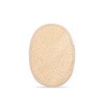 Eco Bath London Natural Loofah Pad - Exfoliating Loofah Sponge for Women and Men, 100% Natural Loofah Body Scrubber, Eco-Friendly and Biodegradable Luffa Sponge