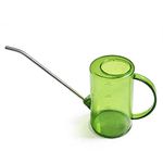 Nerseki 1 Litre/ 35 OZ Long Spout Watering Can for Succulents Bonsai Catus Plants Indoor Outdoor (Green)