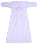 BabyPrem Baby Gown Sleepwear Twinkle Star Clothes Boy Girl Newborn 0-6 Mths Pink