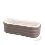 Inflatable Bathtub, Tubble Royale, Adult Size Portable Home Spa tub, Comfortable Bath, Quality Tub - 255 Liter