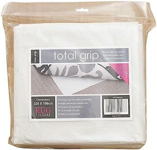 Rug Culture Total Grip Rug Pad for Carpet Floors, 270 cm Length x 180 cm Width