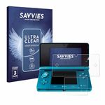 Savvies 6 Pack Screen Protector compatible with Nintendo 3DS Protection Film Clear