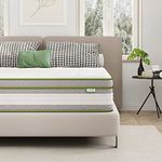 Novilla Queen Mattress, 12 Inch Pillow Top Queen Size Hybrid Mattress in a Box with Gel Memory Foam & Individually Wrapped Pocket Coils Innerspring for Cool Sleep and Pressure Relief