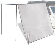 NOVSIGHT Awning Wall Side, 6.6ft x 10ft, 420D PU 3000mm Waterproof Windbreak Extension for Vehicle Awning, UV50+ for Extra Sun Shade and Privacy