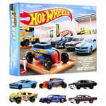 Hot Wheels HW Legends Multipacks of 6 Toy Cars, 1:64 Scale, Authentic Decos, Popular Castings, Rolling Wheels, Gift for Kids 3 Years Old & Up & Collectors, HLK50