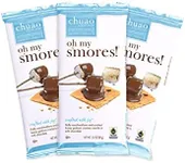 Chuao Chocolatier Oh My S'mores Gourmet Milk Chocolate Bars |For Gift Baskets, Birthday, Thank You, Care Package| 3 Pack, 2.8 oz Each