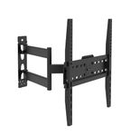 PROLEGEND� PL-6 Full Motion TV Wall Mount, Heavy Duty Single Articulating Arms TV Bracket for Most 24-55 Inch Flat Curved TVs, Up to VESA 400x400mm and 40Kg, Support Swivel, Tilt, Level Adjustment