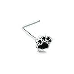 Animal Lover Paw Print L-Shaped Fre