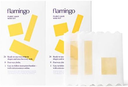 Flamingo Women’s Pubic Hair Wax Kit - 48 Wax Strips