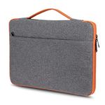 Chelory 13.3 Inch Laptop Sleeve Compatible with 13 Inch MacBook Air Macbook Pro/ 14 Inch MacBook Pro M1, 13 14 Inch Notebook Computer Tablet iPad Water Resistant Cover Bag Carrying Case, Grey