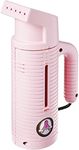 ESTEAM Personal Hand Held Steamer with Converter Kit and 4 Adapter Plugs (Pink Series), 120 Volt