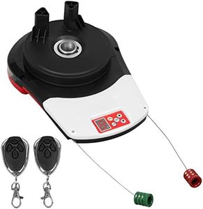 DIYAREA Roll Up Garage Door Opener with Remote,110V 50 Decibel Automatic Rolling Gate Opener,24V DC Roller Door Opener for Garage Warehouse Store Barn Farm-Not Fit Flap,Wall Mounted Garage Door (ERDO)