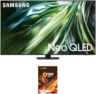 SAMSUNG QN65QN90DAFXZA 65 Inch Neo QLED TV with 4K AI Upscaling and an Additional 2 Year Extended Protection (2024)