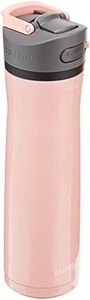 Contigo Ashland Chill Stainless Steel Water Bottle with Leakproof Lid & Straw, Keeps Drinks Cold for 24hrs & Hot for 6hrs, Pink Valentine's Day Tumbler Gift, Great for Travel, School, Work, 24oz