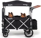 Snagle Paw StrideMate PRO – Dog Strollers for Large Dogs with Ramp – Heavy‑Duty 220 lb Capacity Large Dog Stroller Wagon for Senior, Injured & Disabled Pets, Fits 2 Dogs, Outdoor Adventures & Recovery