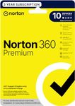 Norton 360 Premium |10 Users 3 Years|Total Security for PC, Mac, Android or iOS|Additionally Includes Dark Web Monitoring, Password Manager,PC Cloud Back Up, SafeCam for PC |Email Delivery in 2 Hrs