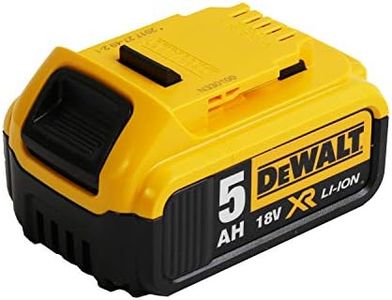 DEWALT Battery for Tool Type DCB184 for XR Machines 18V 5,0Ah Li-ion, 18V, Li-Ion, Black