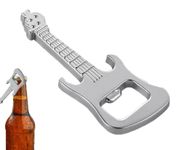 Guitar Gifts Bottle Opener Personalised Home Kitchen with Music Lover Bar Soda Water Beer Multifunctional Tool Party Accessories Metal Gifts Gadgets Novelty Bottle Openers for Men Bartender Waiters