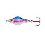 Lindy Rattl'n Flyer Spoon-Techni-Glo Rainbow-1/8 oz. Fishing Lure