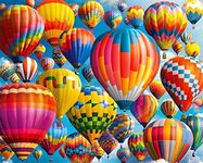 Springbok's 1000 Piece Jigsaw Puzzle Balloon Fest