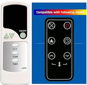 Replacement Remote Control for Covenant Electric Fireplace Heater LFP-Remote Control