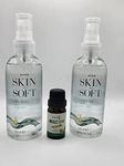 2 x Avon Skin So Soft Original Dry Oil Spray and Delgirl Beauty LTD Citronella Essential Oil Bundle