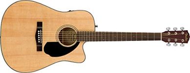 Fender CD-60SCE Dreadnought Acoustic Guitar - Natural