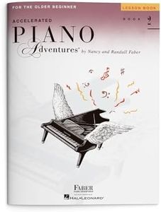 Accelerated Piano Adventures: Lesson Book 2 – Levels 2A–2B | Piano Method Book for Older Beginners | Educational Sheet Music and Exercises for Teens and Adults | Faber Piano Adventures Book