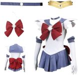 GDXMCCOS US size Saturn Cosplay Costume Women's Outfit Blue Skirt Suit (3X-Large)