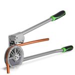 Antstone Tubing Bender Roller Type Pipe Bender 180° HVAC Copper Aluminum Pipe Bending Tool for Air Conditioning Refrigeration Repair (5/8" O.D.)
