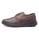 Hush Puppies Men's Triton Lace Up Oxford, Brown, 7 UK