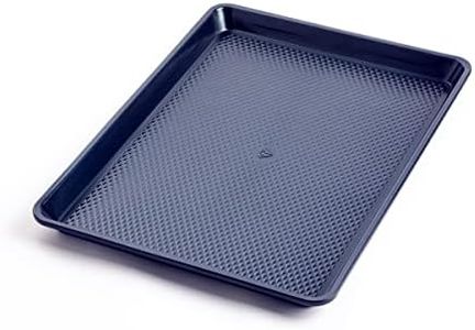 Blue Diamond Bakeware Diamond Infused Ceramic Nonstick, (18 x 13) inch Half Cookie Sheet Baking Pan, Dishwasher and Freezer Safe, PFAS-Free, Blue
