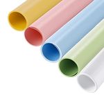 Selens PVC Photography Backdrop Vinyl Background Food Flat Lay 150x70cm White/Green/Grey Blue/Dusty Pink/Yellow Kit for Photo Studio Product Props Tabletop Video Shooting Vlog Waterproof