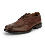Dockers Mens Geyer Dress Run Off Oxford Shoe, Brown, 9.5 M