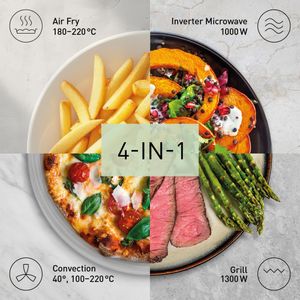Panasonic 34L Combination Microwave Oven – Stainless Steel