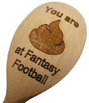 Fantasy Football Wooden Spoon Loser Last Booby Prize Worst Player Novelty Fantasy Footie Footy FF Joke Wood Kitchen Cooking Baking Gift Present