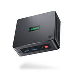 TRIGKEY Mini PC Micro 11 Pro OS, New 12th Generation Intel N100(4Core, 4M, Up to 3.4GHz) 16G DDR4 3200MHz 500G M.2 PCIE1 SSD G4 Mini Computers, 4K HDMI Dual HD Output, WI-FI 6, BT5.2 Micro PC