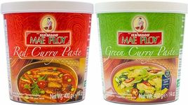 Green Curry Paste 400g Bundled with Red Cury Paste 400g