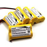 elxjar (5-Pack) 2.4V 600mAh Battery Replacement Exit Sign Emergency Light Exitronix 10010036 Lithonia 10010034 Interstate NIC1394 BEL-179