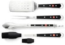 WÃœSTHOF 4-Piece BBQ Chef's Tools S