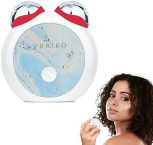 VRAIKO MiniCub Appareil Facial à Microcourants, Dispositif de Sculpture de la Mâchoire et de Raffermissement du Visage pour le Lifting, le Contour et la Réduction du Double Menton