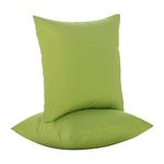 JMGBird Outdoor Throw Pillows Waterproof Set of 2 Patio Pillows 18×18 Inch Decorative Pillows for Bed, Couch, Sofa and Patio Furniture