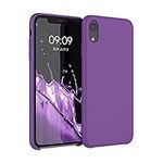 kwmobile Case Compatible with Apple iPhone XR Case - TPU Silicone Phone Cover with Soft Finish - Pastel Purple