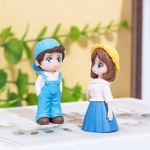 ascension Romantic Lovely Couple Gift for Girlfriend Boyfriend Husband Wife Miniature Statue Figurine for Valentines Day Gift for Your Love Valentine Day Gift Items