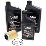 CAN-AM ATV/SXS 4T 5W-40 Synthetic Blend Oil Change Kit for Rotax 500 cc or more V-Twin engine