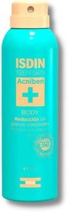 ISDIN Acniben Body Spray Corps qui sèche rapidement - Réduction des boutons sur le corps, 150ml