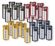 Durable Key Clips - Pack of 24 innovative Key Clips for Clear and Easy Organisation of Keys - Perfect for Use with Durable Key Safes