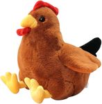 Ryttir 17.7" Chubbier Large Chicken Stuffed Animal,Soft Chicken Plush Stuffed Chicken Pillow for Kids and Adults - Perfect Christmas Décor Chicken Gifts for Cuddling and Room Decoration